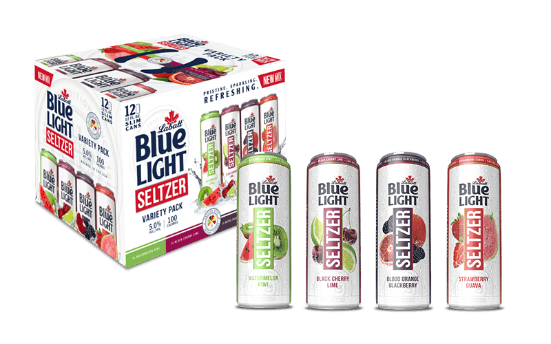 Labatt Blue Light Seltzer Variety Pack