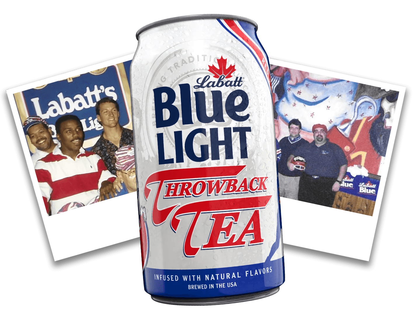 Labatt Blue Light Throwback Tea Retro