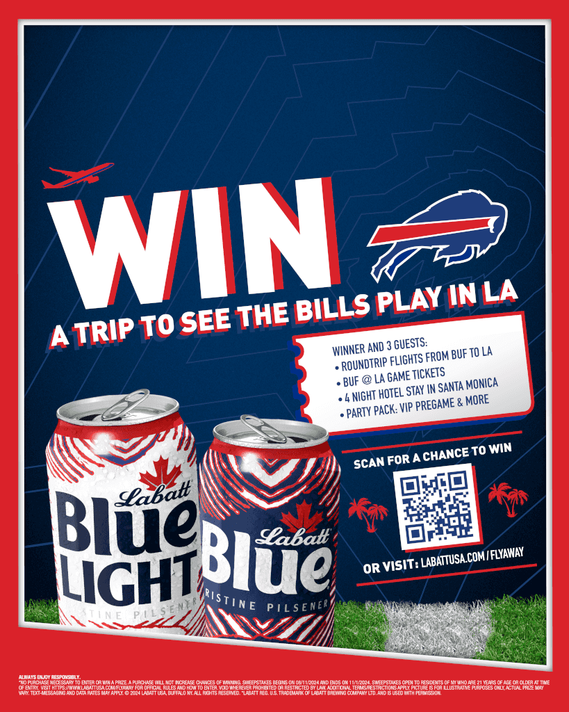 THE BUFFALO BILLS FLYAWAY SWEEPSTAKES