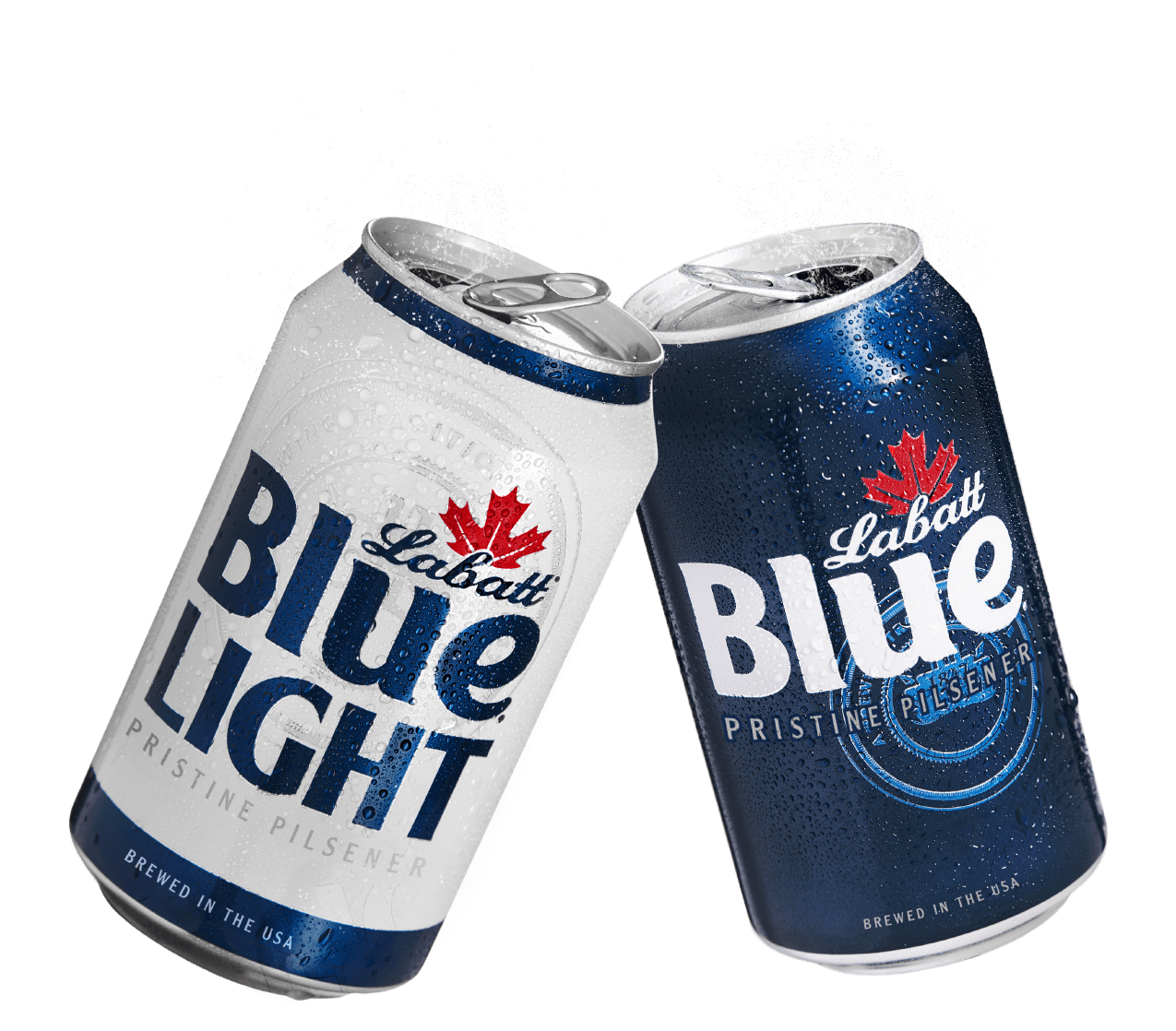 Labatt Blue Light & Labatt Blue Cans